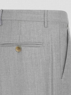 Pantaloni a piega singola