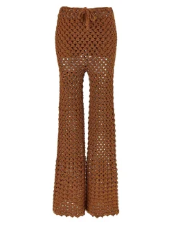 Pantaloni all'uncinetto
