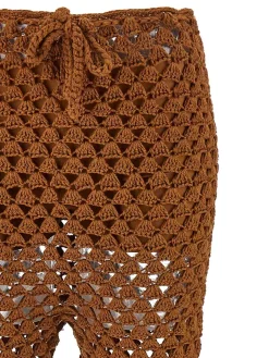 Pantaloni all'uncinetto