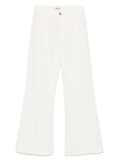 Pantaloni amichevoli in cotone bianco