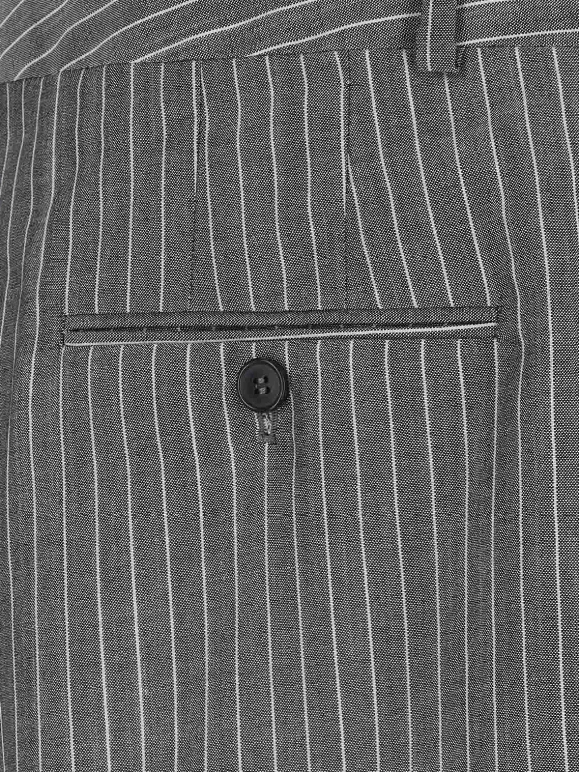 Pantaloni Ampi In Lana Vergine E Mohair
