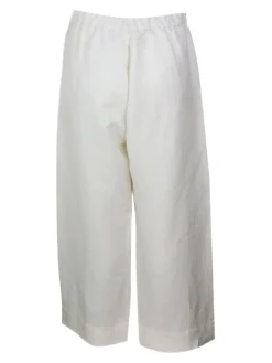 Pantaloni avorio