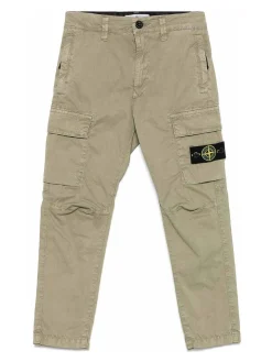 Pantaloni beige con tasche