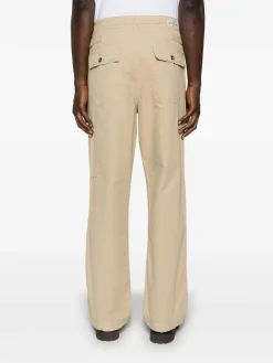 Pantaloni beige in cotone