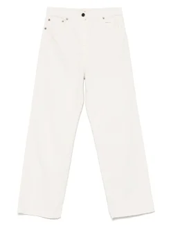 Pantaloni bianchi in cotone