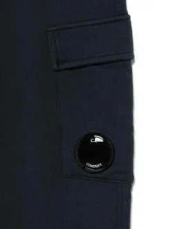 Pantaloni blu in cotone