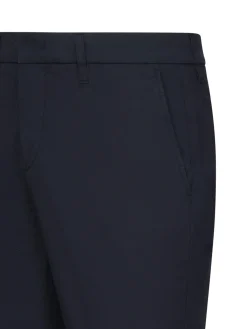 Pantaloni capri popin di cotone