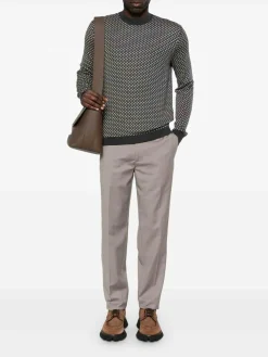 Pantaloni Chino di lana