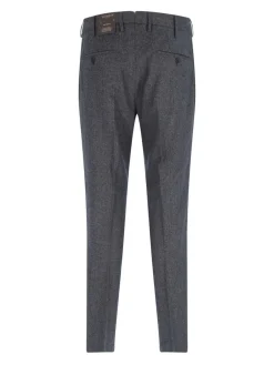 Pantaloni Chino In Lana Vergine