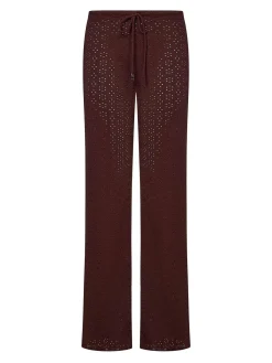 Pantaloni color cioccolato