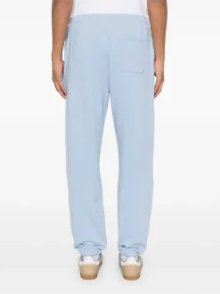 Pantaloni da jogging di cotone in blu cielo