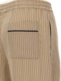 Pantaloni del pigiama dettagli a piega