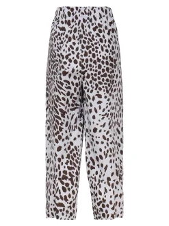 Pantaloni di cotone fluidi
