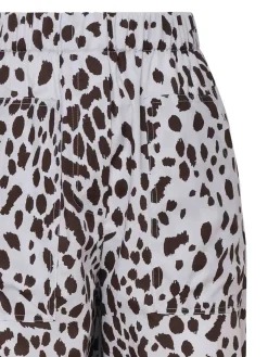 Pantaloni di cotone fluidi