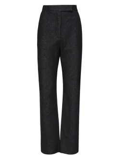 Pantaloni di cotone ritagliati