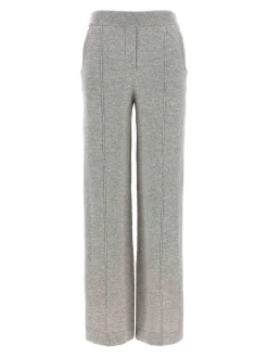 Pantaloni di lana di seta