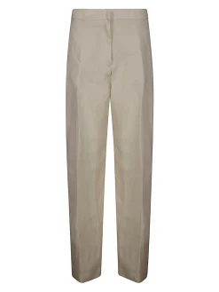 Pantaloni di lino larghi