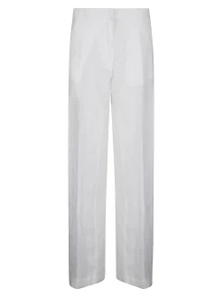 Pantaloni di lino larghi