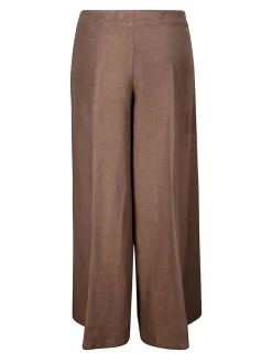 Pantaloni di lino palazzo
