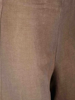 Pantaloni di lino palazzo