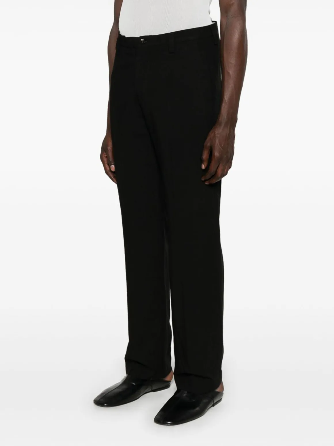 Pantaloni dritti neri