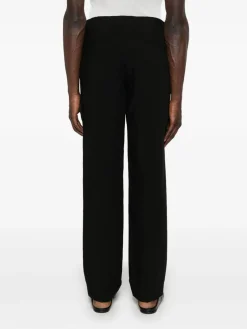 Pantaloni dritti neri