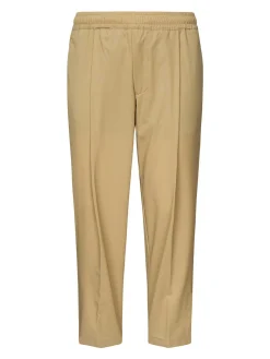 Pantaloni freschi in lana fresca