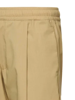 Pantaloni freschi in lana fresca