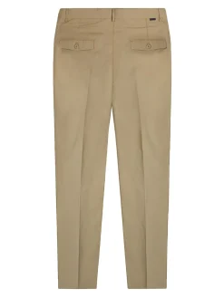 Pantaloni in chino beige