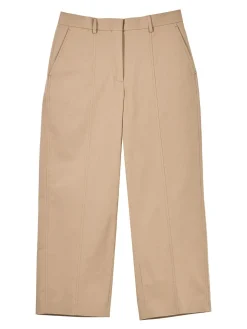 Pantaloni In Twill Di Cotone