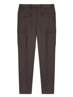 Pantaloni marroni scuri