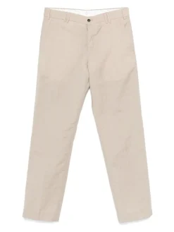 Pantaloni misto lino e lana