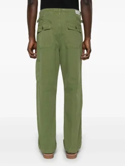 Pantaloni verdi in cotone