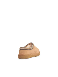 Pantofole in pelle scamosciata marrone Tasman