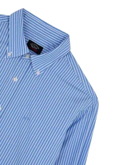 Paul & Shark Camicia A Righe In Popeline