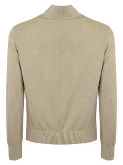 Pelle in maglia con fiume e giacca in maglia