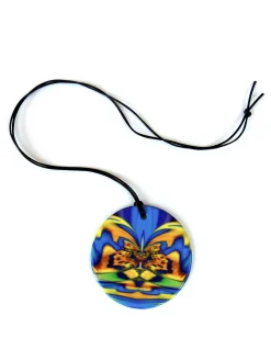 Pendente in ceramica Orchidea