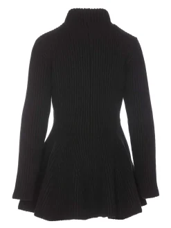 PEPLUM CARDIGAN