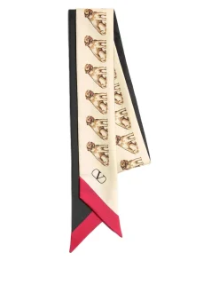 Petit Charles Silk Bandeau Scarf
