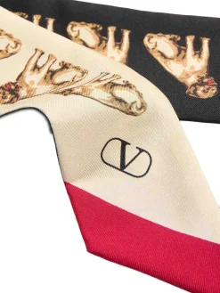 Petit Charles Silk Bandeau Scarf
