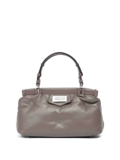 Piccola borsa a tracolla in pelle glam