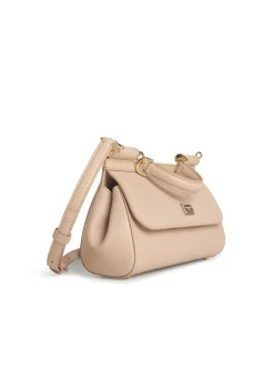 Piccola borsa in pelle rosa