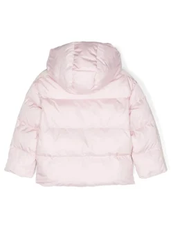 Piumino jkt con logo track con cappuccio