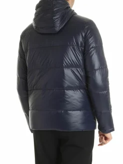 Piumino reversibile blu