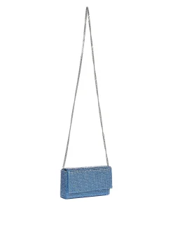 Pochette con fodera in raso