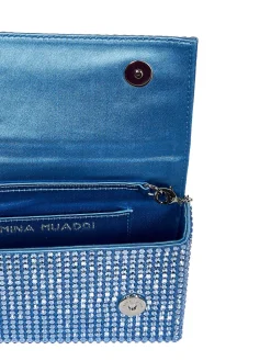 Pochette con fodera in raso