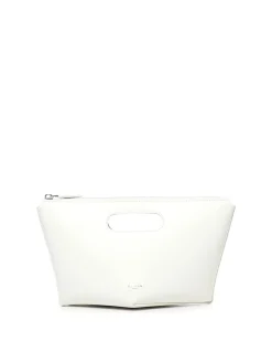 Pochette in pelle piegata
