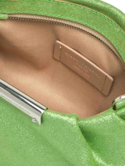 Pochette Perla Glitterata Verde