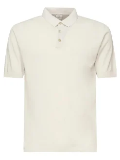 Polo di cotone con bottoni