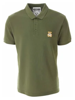 Polo orsacchiotto ricamato